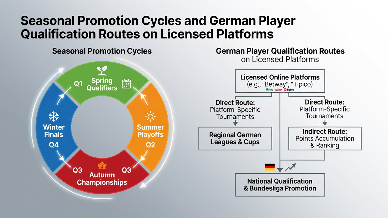 Saisonale Werbezyklen und Qualifikationswege für deutsche Spieler auf lizenzierten Plattformen
