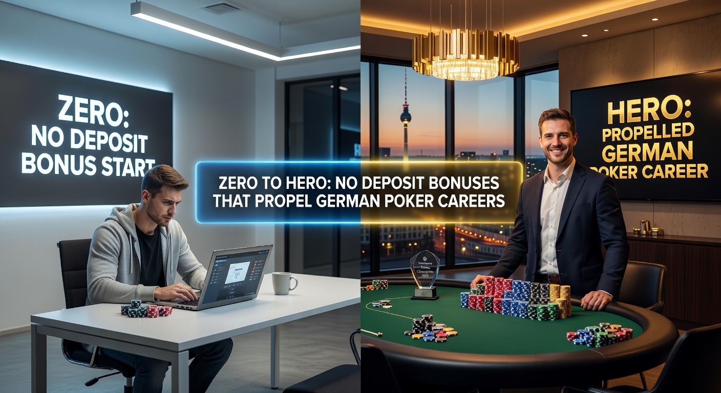 Grafik mit Wachstumskurve einer Poker-Bankroll durch No-Deposit-Bonus, inklusive Euro-Symbolen und Turnier-Icons
